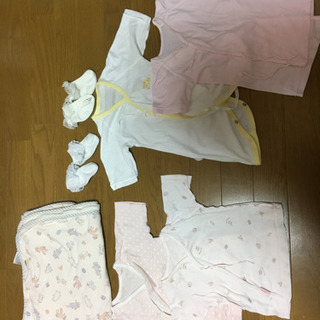 女の子 出産準備 12点セット春、秋用