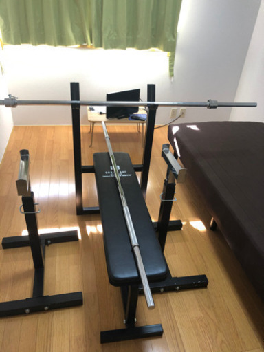 ベンチ台、セーフティ、バーベルシャフト(交渉中です) 販売