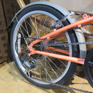 yeah ヤー 20インチ 折り畳み 6段変速 自転車 輪行バッグ付き 札幌発