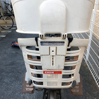 電動自転車　子供乗せ付