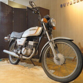 SUZUKI RG50 RG502 スズキ 50cc シルバー 7640km パーツ取り 部品取り車 ベース車 バイク 札幌発