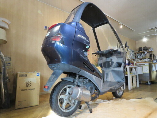 BENELLI ADIVA べネリ アディバ 125cc 4243km ネイビー エンジン実動