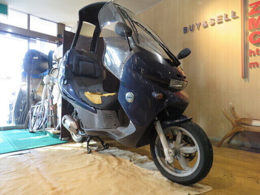 BENELLI ADIVA べネリ アディバ 125cc 4243km ネイビー エンジン実動! パーツ取り 部品取り車 ベース車 バイク 札幌発 BENELLI ADIVA べネリ アディバ 125cc 4243km ネイビー エンジン実動