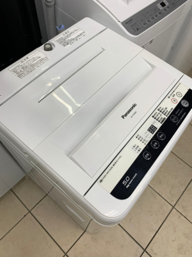 パナソニック NA-F50B9C 5kg 2016年製 洗濯機