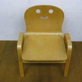 happiness キコリの小いす ナチュラル 子供用椅子 ミニチェア
