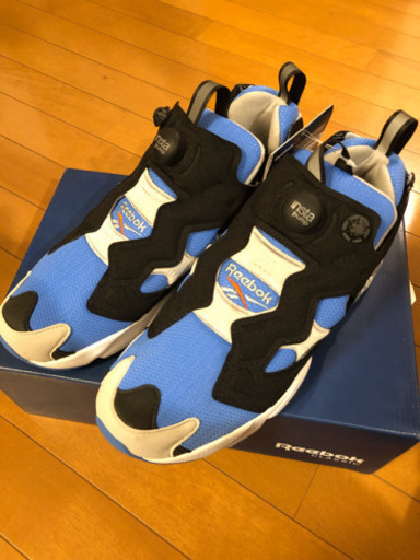 【引き渡し予定者確定中】【限定出品】リーボック ポンプフューリー 27.5 サックス Reebok
