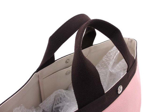 極美品 エルベシャプリエ 725GP リュクス 舟型トート L タラマ×モカ