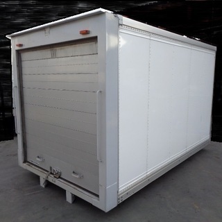 トラックコンテナ 箱 2tシャッター 3240x1880x1970 アルミバン 冷凍