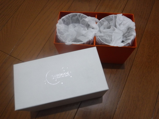 年末一掃】SHIROKANE錫のビアカップ220ml ペア ～X\