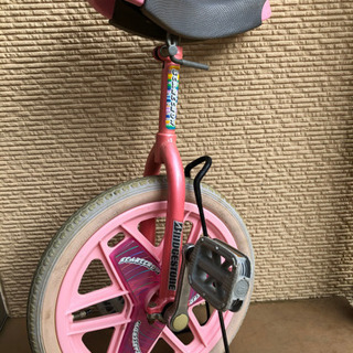 一輪車 ピンク