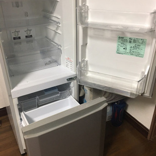 2017年式美品冷蔵庫1〜２人暮らし用三菱製