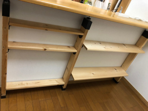 リビング 棚 diy