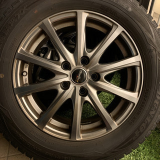 スタッドレス　アルミセット　バリ山