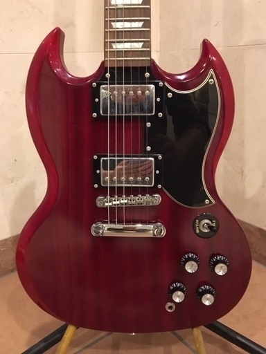 Amazon | Epiphone Worn G-400 Worn Cherry SG エレキギター