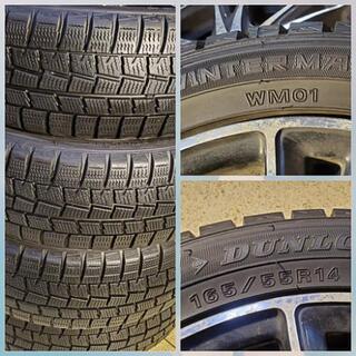 ◆SOLD OUT！◆軽に☆バリ山スタッドレス＋訳あり14インチホイールセット☆別途で極上品スタッドレスタイヤに変更もOK