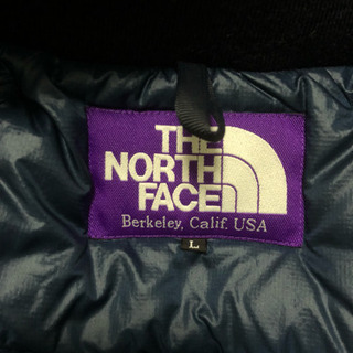 ノースフェイス  パープルレーベル  ダウン L ネイビー