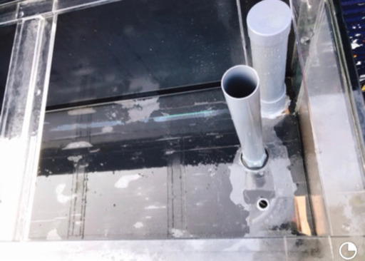 180×60×60 アクリル水槽 鉄 台付