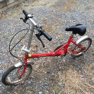 取引再開‼️すぐ乗れます。折り畳み自転車