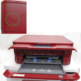 使用感少なめ★EPSON エプソン A4 インクジェットプリンター Colorio カラリオ EP-880AR レッド 2017年製/複合機/6色独立インク/年賀状用に！　札幌 豊平区 アウトレットモノハウス平岸店 使用感少なめ☆EPSON エプソン A4 インクジェットプリンター Colorio