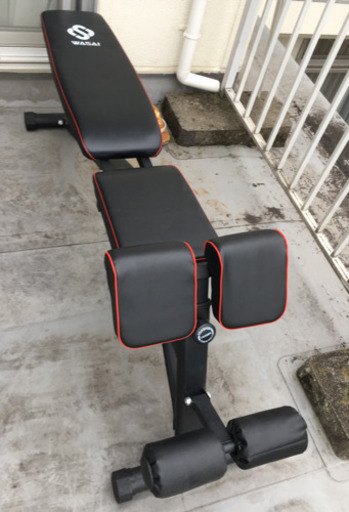 1つ限定 2個 ダイヤル可変式ダンベル×40Kg インクラインベンチ セット