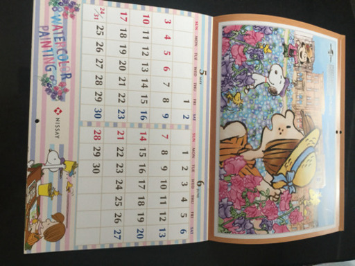 スヌーピ 東京ディズニーシー カレンダーと可愛いプーさんとミッキーマウスのハンカチ 新品です ヨッシー 摂津本山のその他の中古あげます 譲ります ジモティーで不用品の処分