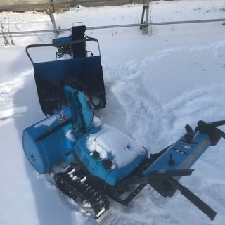 除雪機 ヤマハ ２台 リッキー ＭＦ２６０  ジャンク 部品取り 除雪機 ヤマハ 2台 リッキー MF260 ジャンク 部品取り