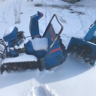 その他 除雪機 ヤマハ 2台 リッキー MF260 ジャンク 部品取り