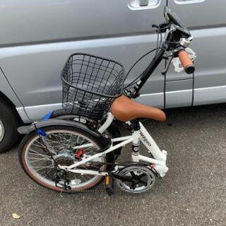 2018年製　未使用　折りたたみ自転車