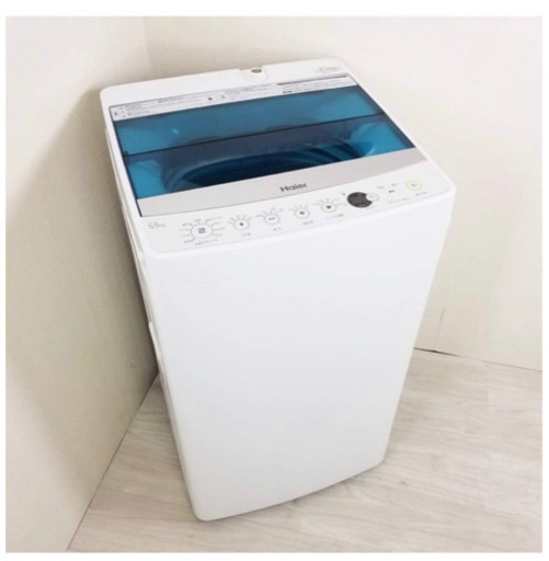 ハイアール 5.5kg 全自動洗濯機 ホワイトHaier JW-C55A-W