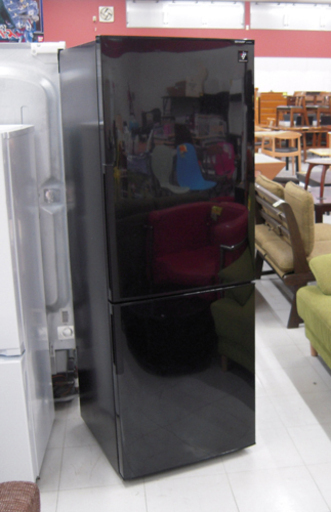 シャープ 冷蔵庫 プラズマクラスター搭載 270L冷蔵庫 2ドア冷蔵庫 200Lクラス 2013年製 SJ-PD27X 苫小牧西店