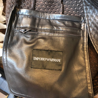ARMANI 革ジャケット