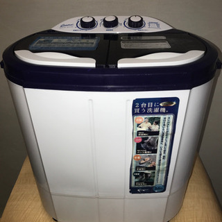 【決まりました】【108】2018年製・2槽式小型洗濯機・マイセ...