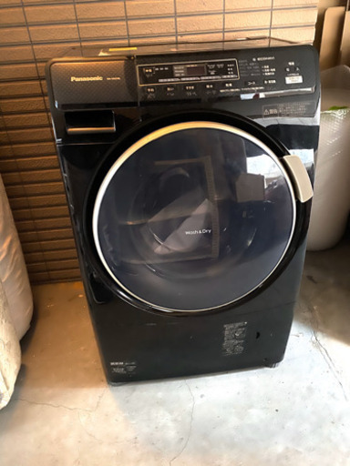 パナソニック　ドラム式洗濯乾燥機　ブラック　NA-VD210D