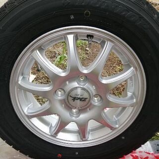 ◆新品◆145/80R13 75Qスタッドレスタイヤホイール付4...