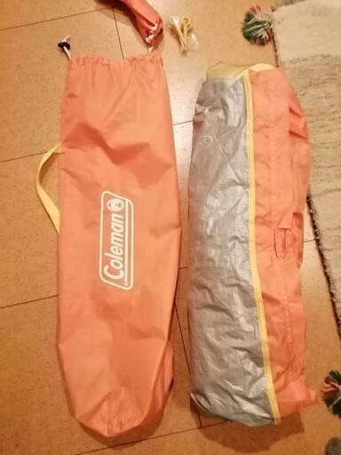 コールマン　スクリーンサンシェード　オレンジ