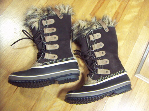 程度極上 SOREL 24.0cm 使用僅か ソレル ジョアンオブアークティック　レディース ロングスノーブーツ JOAN OF ARCTIC USED