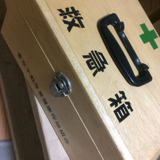 木製の救急箱（薬箱）/ 収納