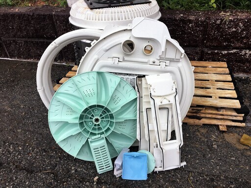 東芝9.0K洗濯乾燥機 DDインバーター 2015年製 分解クリーニング済み！！！