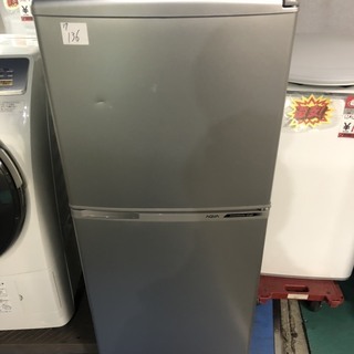☆中古 激安！！ AQUA ノンフロン冷凍冷蔵庫 140L AQR-14E1(S)-2形 2017年