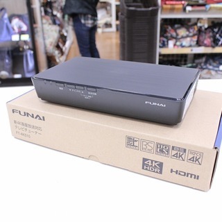 FUNAI 4K対応テレビチューナー FT-4KS10 未使用品...