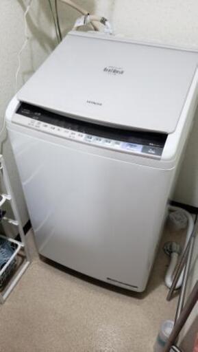 日立 縦型洗濯乾燥機 BEAT WASH BW-DV80A 2017年6月購入