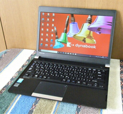 良品/13.3型液晶/重さ1.4kg♬/高性能第四世代Core i5/光速☆彡SSD128B♪/快適♪メモリ4GB/大容量！バッテリー/Office 2016✎/SDカードスロット♪/USB3.0♪/HDMI/Bluetooth® /すぐ繋がるWi-Fi/すぐ使えるWin10メディア作成ツール付♪/点検整備清掃済み/東芝 dynabook R734