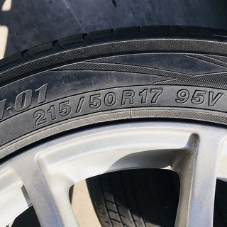 福岡発 A-TECH シュナイダー 17インチ 17x7J 5穴 ホイール タイヤ 4本