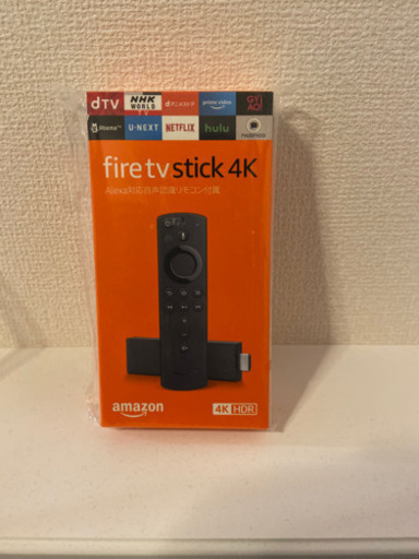 Fire TV Stick 4K - Alexa対応音声認識リモコン付属