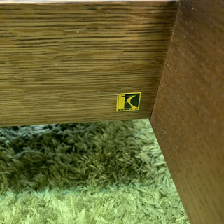 カグマニア】【引き取り限定】飛騨家具　木かげシリーズ　２P木肘ソファ