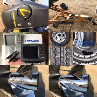 バスボート 売ります championboarts Mercury175 max112km/h 中古艇