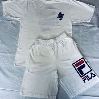 【超美品】FILA　Tシャツ、ハーフパンツセット④