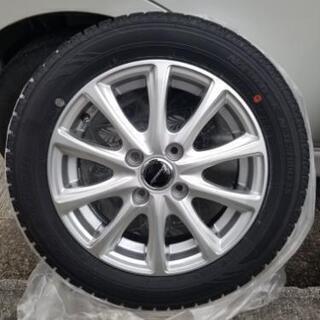 スタッドレスタイヤ4本、ﾎｲｰﾙ付き&ノーマルタイヤ純正ﾎｲｰﾙ１本おまけ