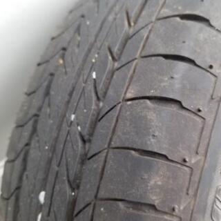 スタッドレスタイヤ4本、ﾎｲｰﾙ付き&ノーマルタイヤ純正ﾎｲｰﾙ１本おまけ