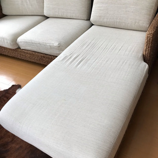 アジアン家具 バリ風L字ソファー